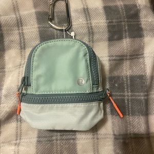 Lululemon bag keychain